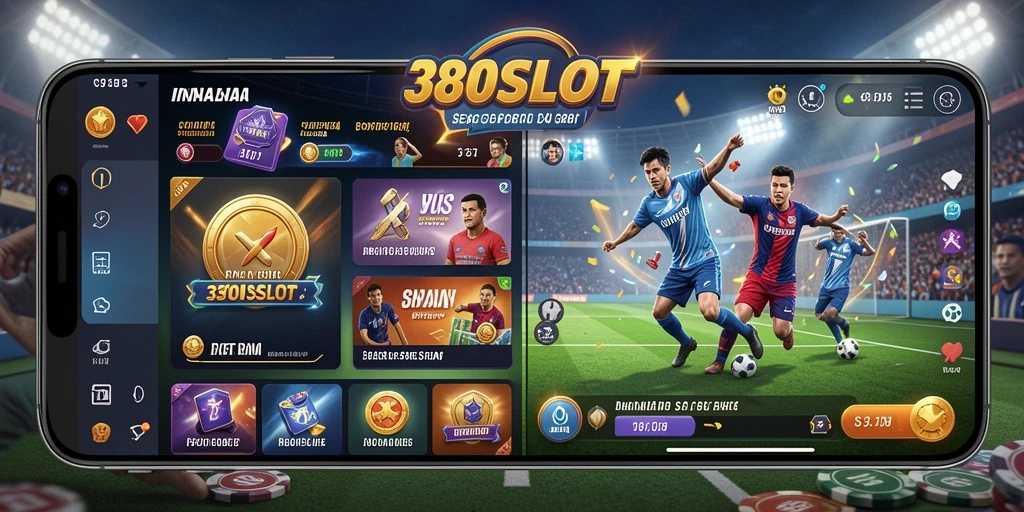 Tampilan menarik aplikasi 380SLOT dalam bertaruh olahraga.
