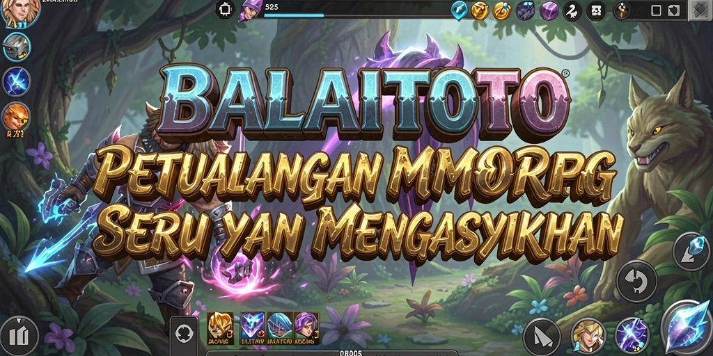 Screenshot gameplay BALAITOTO yang menampilkan petualangan seru dalam dunia MMORPG.