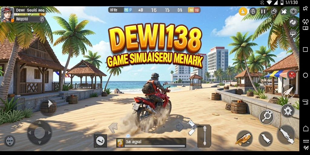 Tampilan gameplay DEWI138 yang menawan dan interaktif.