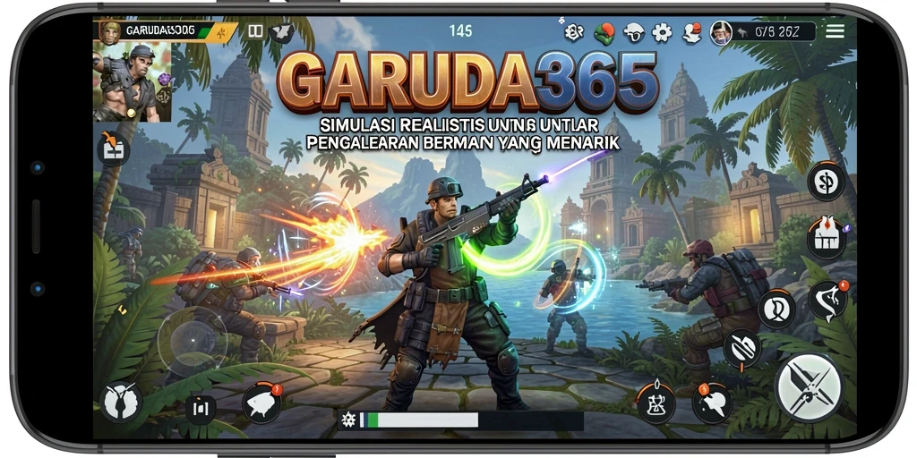Tampilan gameplay GARUDA365 yang imersif dan menakjubkan.