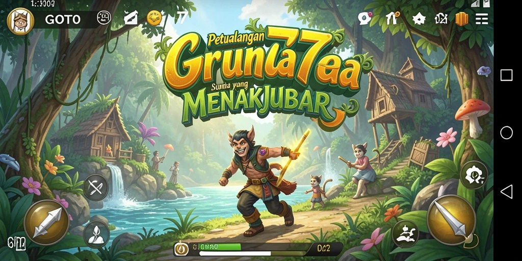 Screenshot GOTO77 menampilkan gameplay petualangan yang seru dan menantang.