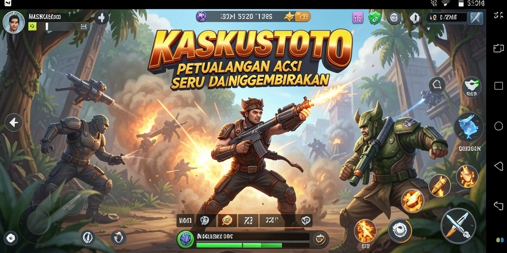 Tampilan gameplay KASKUSTOTO yang mendebarkan dan menarik.