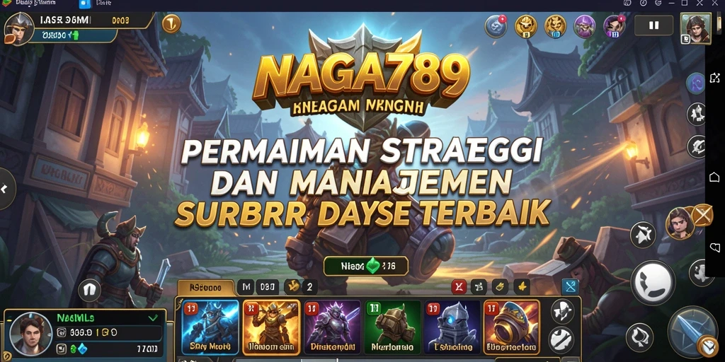 Tampilan gameplay NAGA789 yang penuh strategi dan aksi.
