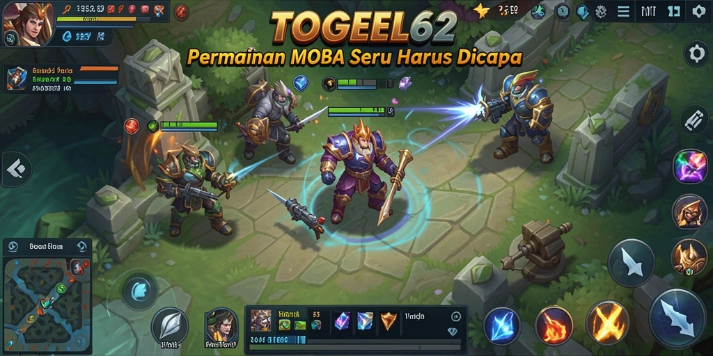 Tangkapan layar gameplay TOGEL62 yang mendebarkan.