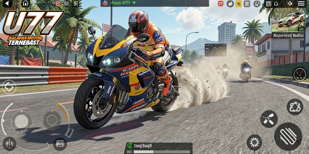 Gameplay UT77 yang menegangkan dan penuh adrenalin.