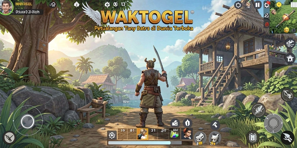 Gameplay menarik dari WAKTOGEL di dunia terbuka.